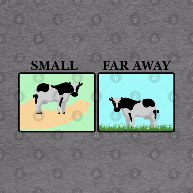 Small and Far Away Cows by Meta Cortex